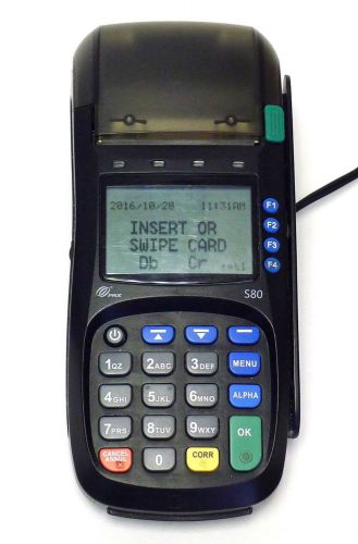 Pax S80 Credit Card Reader / Terminal with Receipt Printer &amp; EMV / Chip Reader