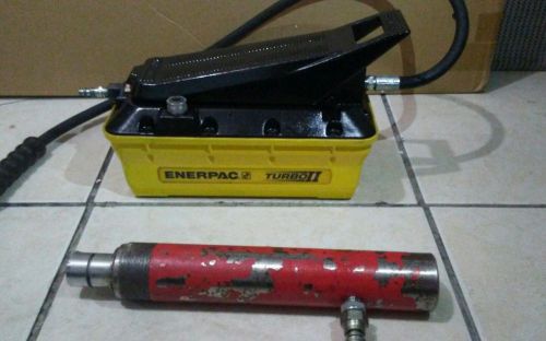 Enerpac PATG1102N air hydraulic foot pump.