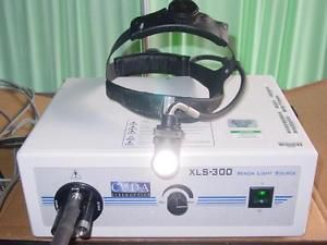 Cuda Fiber Optics XLS-300 Xenon Light Source w headlight stors wolf acmi olympus