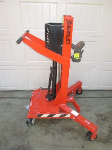 Wesco dm-1100 ergonomic drum handler 20&#034; lift height for sale