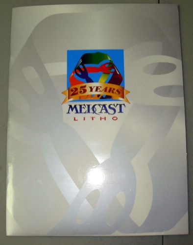 (1) Melcast Printing Lithography brochure