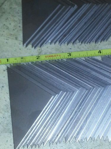 304 stainless steel 50 pieces 2&#034;x2&#034;+- 24 gage plate flat metal weld gusset for sale