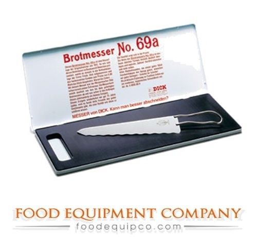 F Dick 8805000 Bread Knife 10&#034; No. 69a w/Cutting Board