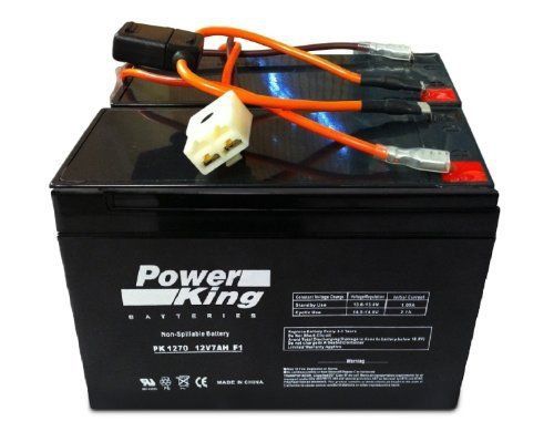 Razor 7ah 24v battery pack w/ fuse high performance batteries - mx350/mx400 (v1- for sale