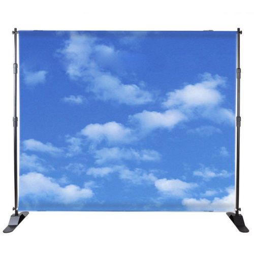 10&#039; x 8&#039; BANNER STAND DISPLAY PROMOTION STUDIO LIGHTWEIGHT PHOTOGRAPHY FANTASTIC