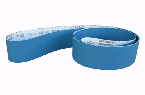 2 x 72 blue aluminum oxide flexible sanding belts grit 120,180- 40 belt special for sale