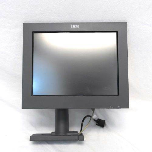 EUC IBM SurePoint 15” Touch Screen Monitor 4820-5GN | w/Articulating Arm