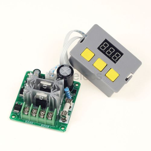 Dc12-30v10a pwm dc motor speed governor controller + digital led display meter for sale