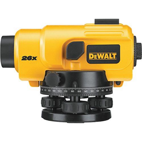 DEWALT 13 in. 26X Magnification Automatic Optical Level ±1/32 in. per 100 ft....