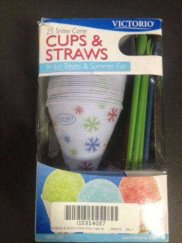 Victorio Cups and Straws