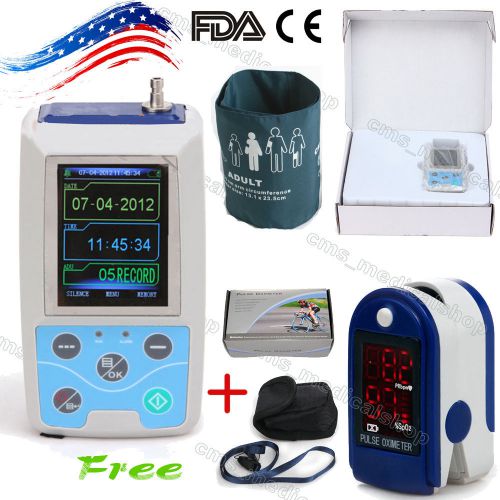HOT SALE.CE FDA ABPM50 24 hours test Ambulatory Blood Pressure monitor+SW