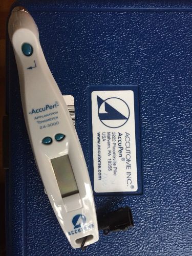 Accutome AccuPen Tonometer Rarely Used
