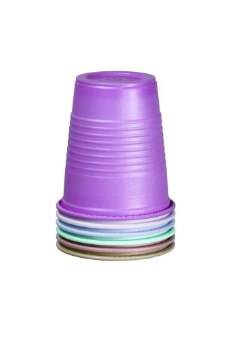 1000pcs/case Disposable 5oz Lavender Plastic Cup General Use Dental Cup