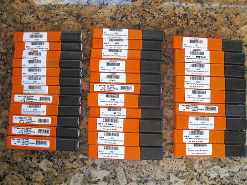Hertel 32pc Silver Deming Drill Bit Set 33/64&#034;-1&#034; by 64th Made in the USA