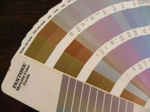 Pantone Metallic Colors Guide for Coated and Uncoated Stocks
