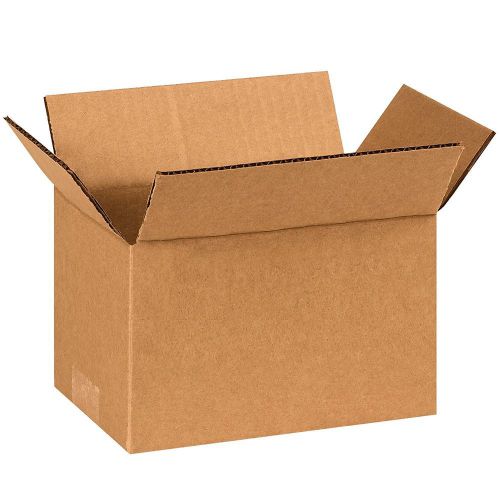 Partners Brand P854 Corrugated Boxes, 8 x 5 x 4, Kraft (Pack of 25)
