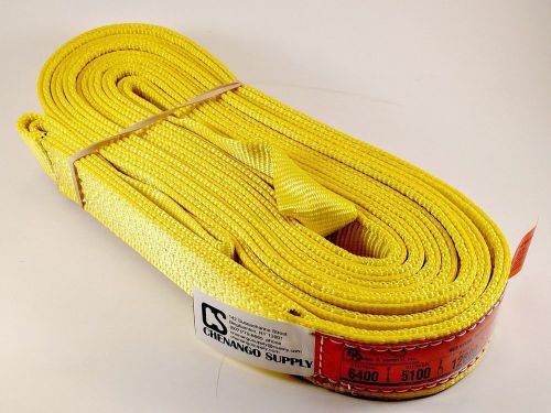 Dd sling (usa made). 2&#034; wide x (4&#039; to 20&#039; lengths) in listing! 2 ply twisted ... for sale