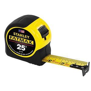 Stanley 33-725 FatMax 25&#039; x 1 1/4&#034; Tape Rule w/Blade Armor