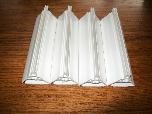 Lot of 4 Cash Register Toppers or Presentation Poster Holders  6&#034; x  2&#034; NIP