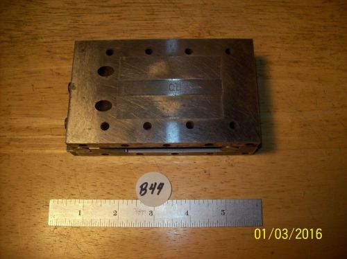 Sine plate machinist tool shop made&#034;needs parts&#034; g.u.c. for sale