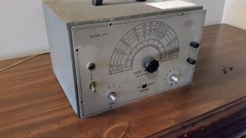 Vintage Eico Model 377 Sine And Square Waveform Audio Generator