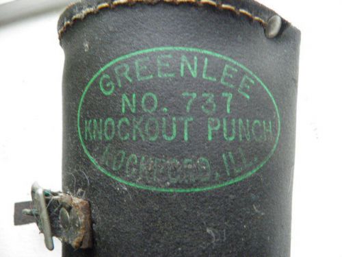 GREENLEE No. 737 KNOCKOUT PUNCH