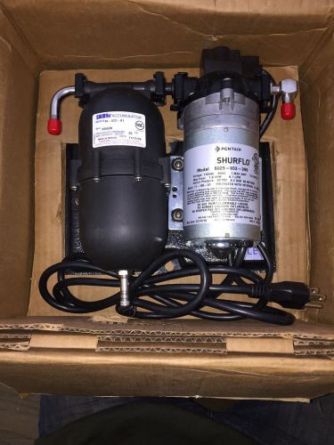 Pentair shurflo 8025-933-399 115v 1.6gpm 90psi 3 chamber diaphragm booster pump for sale