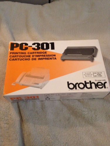 Brother pc-301 fax cartridge new open box