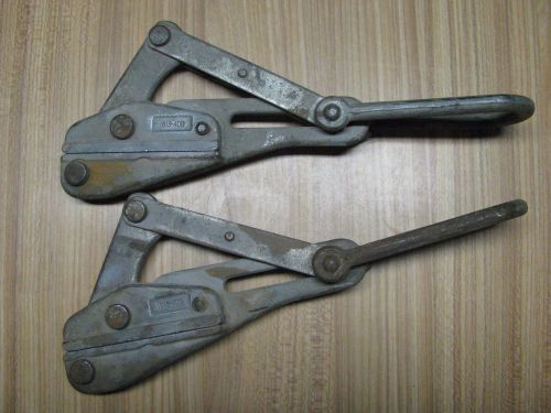 2-klein &amp; sons # 1613-40b cable pullers for sale
