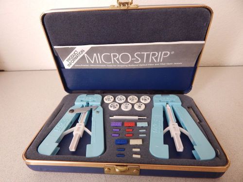 Micro Electronics Inc MS-FOK-1 fiber optic cable stripping tool kit