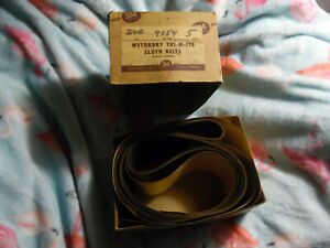 3m sanding belt 240 grit wet/dry Tri-M-Ite package of 5 belts 4&#034;x54&#034; silicon 
