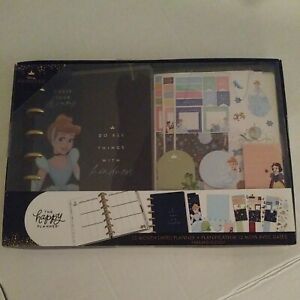 New The Happy Planner Disney Princess Mini Box Set, 12 Month Dated Cinderella