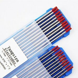 Assorted Tungsten Electrodes Equipment WT20 Welding TIG Tool 10pcs/Set