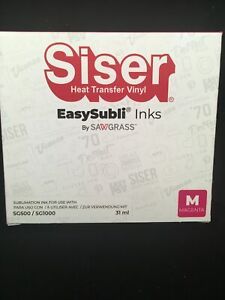 Sawgrass Siser Heat Transfer Vinyl EasySubli Ink SG500 / SG1000- Magenta(M) 31ml