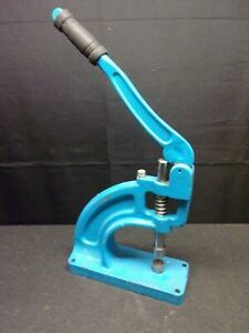 UNBRANDED 10&#034; CUSTOM PRESS PUNCH BLUE WITHOUT DIES