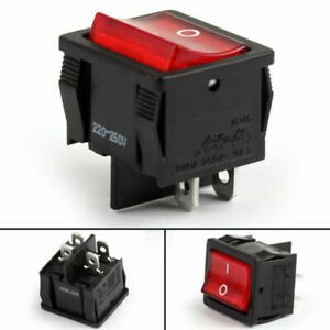 1 SCI Waterproof R13-33B Rocker Switch 4Pin  DPST 6A/250VAC 10A/125VAC TC
