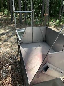 stainless steel parts bench used