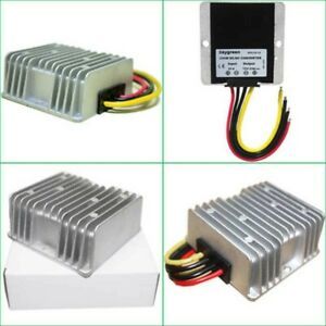 For Golf Cart DC to DC Step Down Converter Safe Waterproof Sealed 48V to 12V