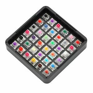 [only switch test box]Keyfirst Anode Aluminum Switch test box tester CNC box wit