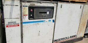 Electric Ingersoll Rand Rotary Screw Air Compressor | 100 HP | 480 Volts | Used