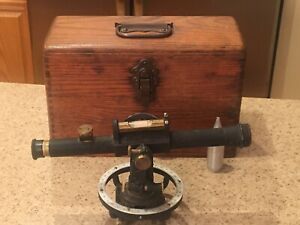 Vintage Level-Transit Combination Survey Scope w/Box  David White?