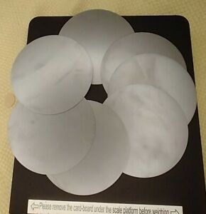 lot of 7 3&#034; Silicon Wafers unpolished