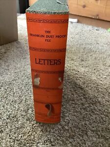 Frankli Dust Proof File Letter Dust Proof Green Orange 15 x 11