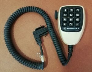 Vintage MOTOROLA HMN1032A 2-way Mobile Radio PALM Microphone w Touch-tone Keypad