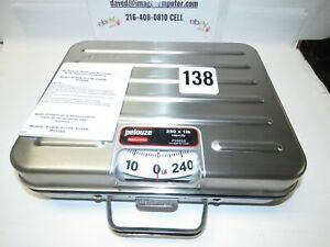 Rubbermaid FGP250SS Pelouze 250 lb. Stainless Steel Mechanical Receiving Scale -