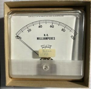 Triplett Large 100ma Meter for Parts