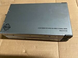 Pelco Model: FR85041SSTR - 4 Channel video Rx with Bi-directional data untested