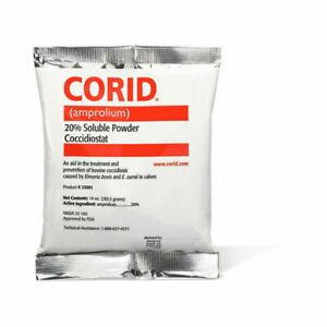 Corid 20% Soluble Powder For Calves