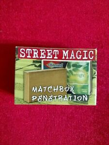 Street Magic Matchbox Penetration. Magic. Tricks. Illusions.