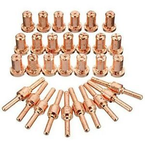 65PC Air Plasma Cutter Consumables Torch Tip Welding Kit Fit For PT-31 Durable